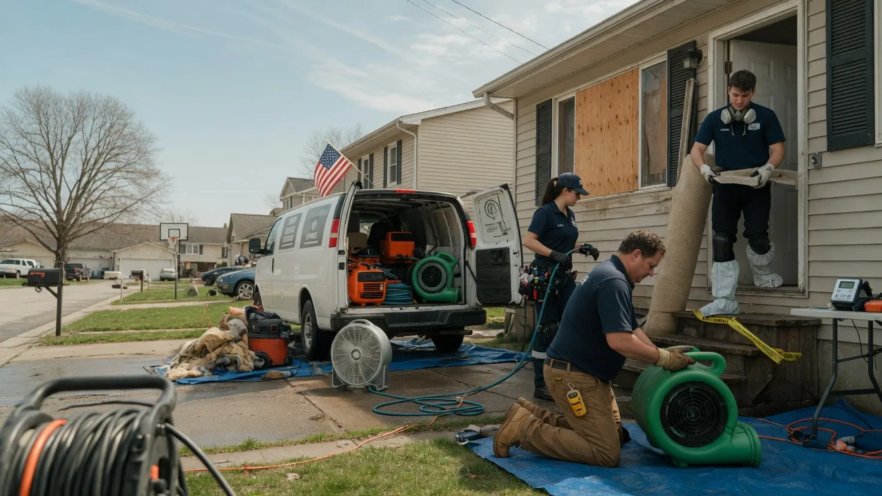 Water Damage Restoration in Wake, VA near me
